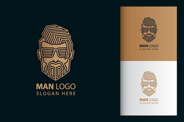 Idées De Logo Homme Cool Et Inspiration De Modèles De Marque D'entreprise
