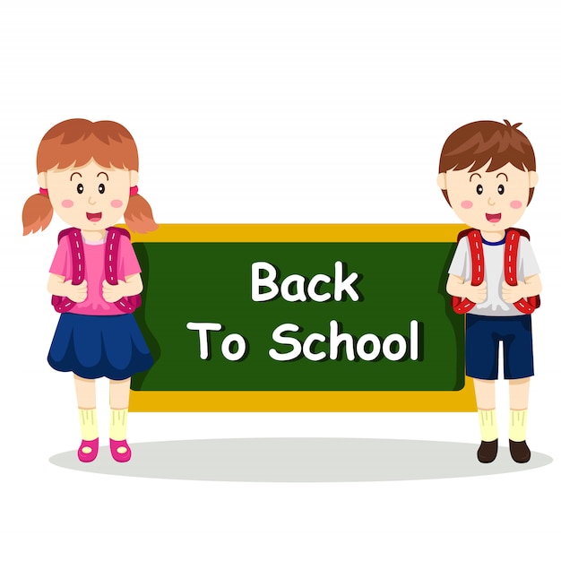 Illustrateur de la rentrée scolaire