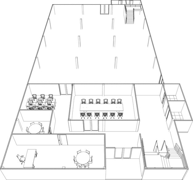 Illustration 3D du projet résidentiel