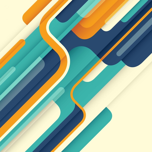 Illustration abstraite moderne