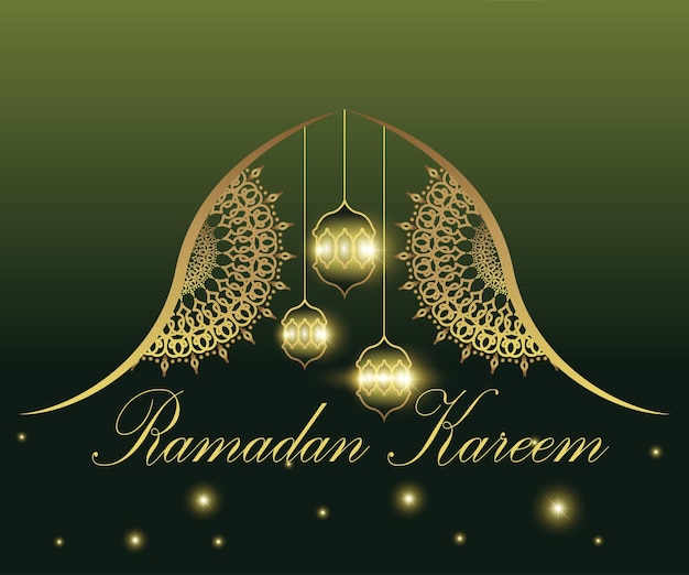 Illustration d'affiche spéciale Ramadan