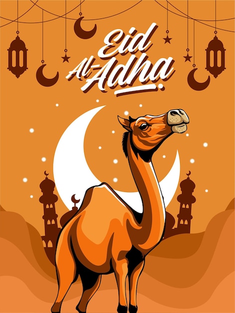 Illustration de l'Aïd Al Adha Poster