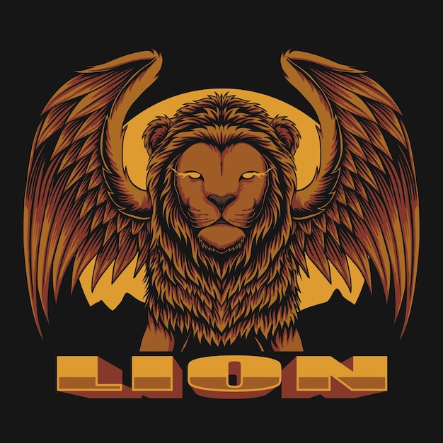 Illustration De L'aile De Lion