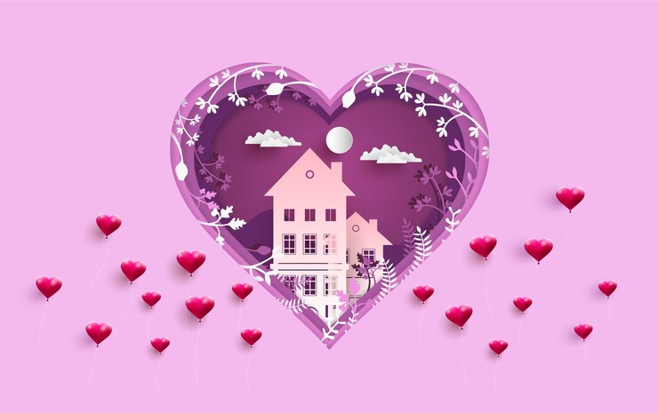 Vecteur illustration de l&#39;amour et de la saint-valentin