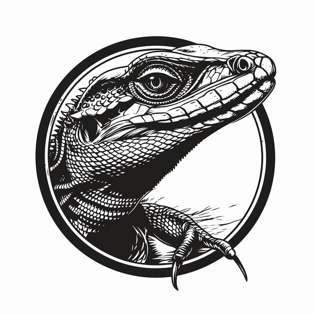 Vecteur illustration d'animaux reptiles