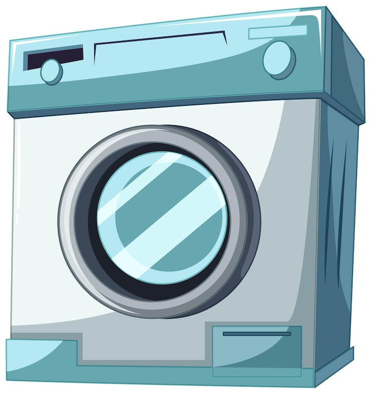 Vecteur illustration d'un appareil électroménager moderne