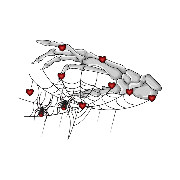 Vecteur illustration de l'araignée