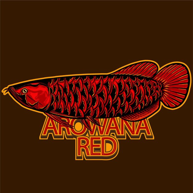 Illustration D'arowana