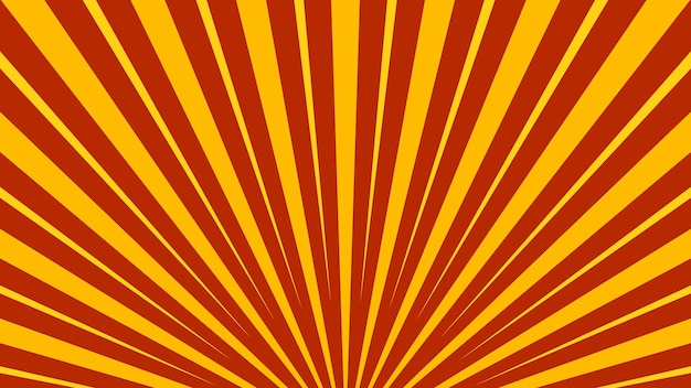 Illustration d'arrière-plan effet sunburst