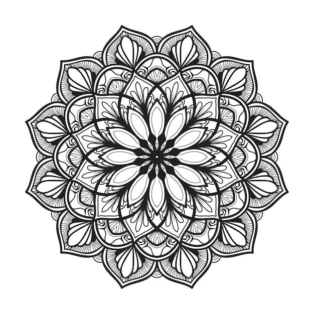 Illustration De L'art Du Mandala