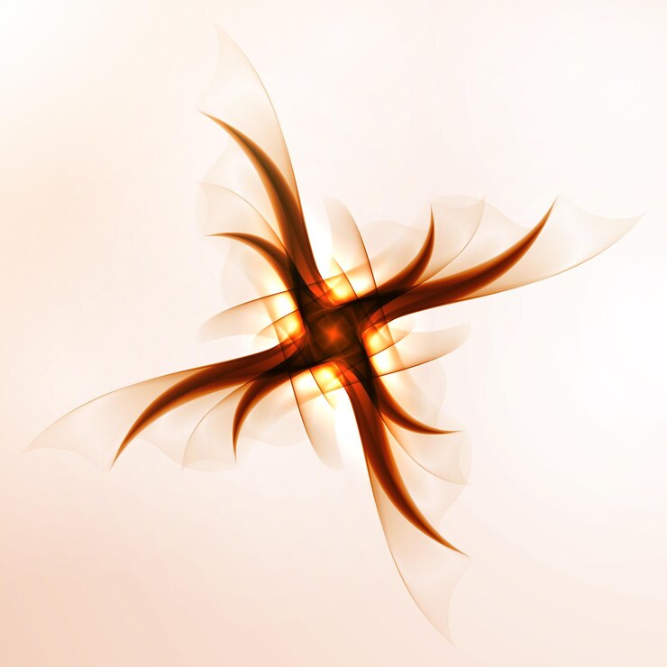 Illustration d'art futuriste abstrait