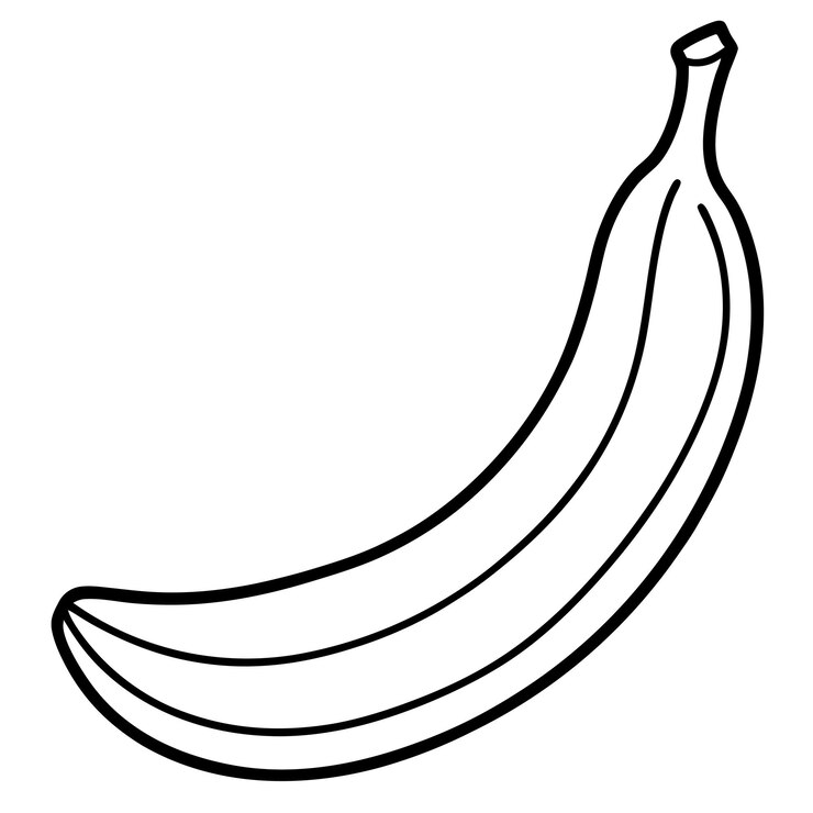 Vecteur illustration d'art vectoriel à la banane