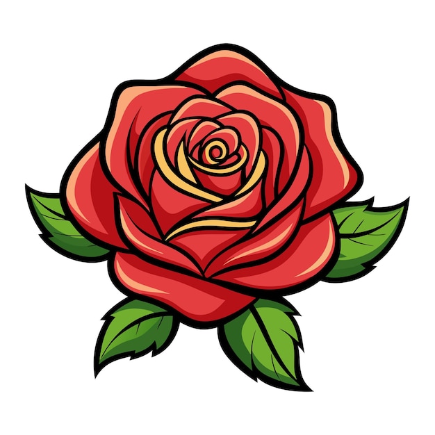 Illustration d'art vectoriel de couleur rouge rose