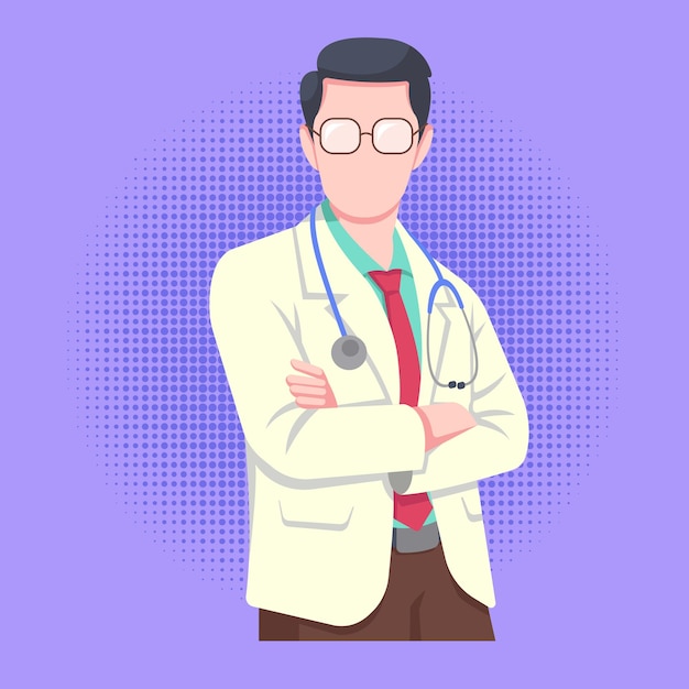 illustration de l'art vectoriel du docteur