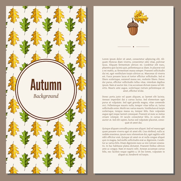 Illustration D'automne