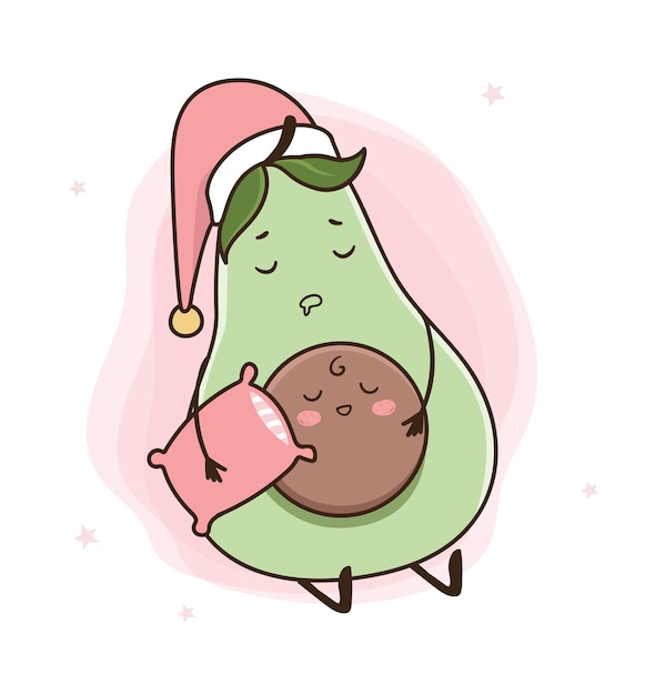 illustration d & # 39; avocat va dormir