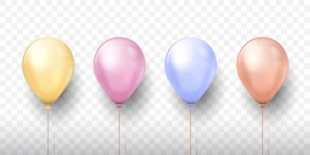 Illustration De Ballons Réalistes