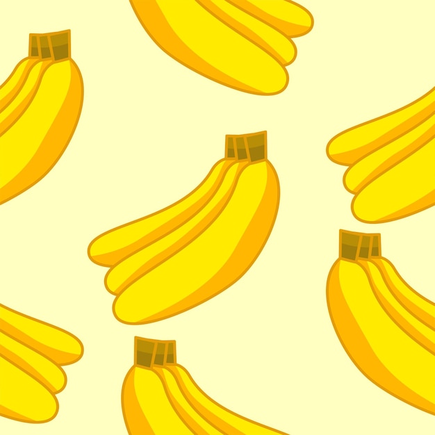 Illustration de banane de modèle Premium de vecteur