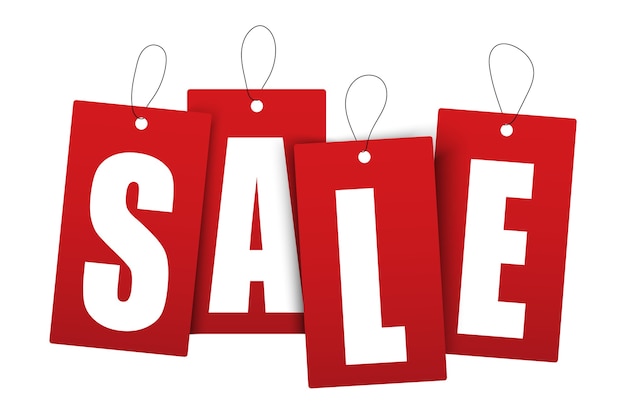 Illustration de bannière de vente
