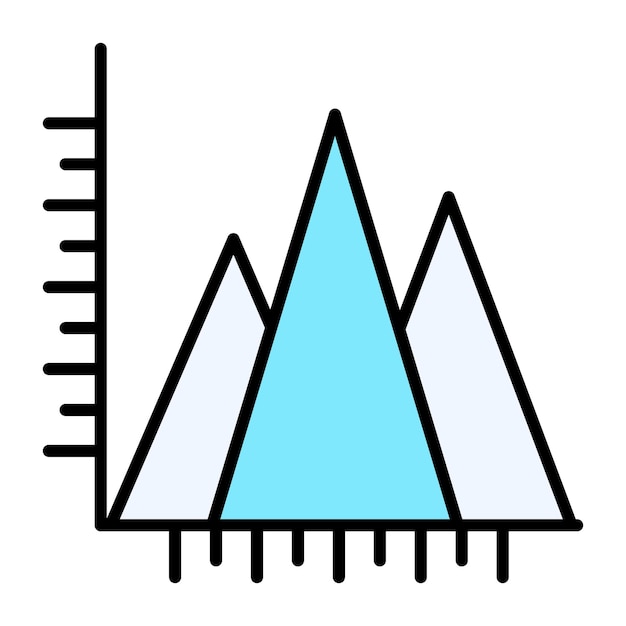 Illustration De La Barre Plate Du Triangle