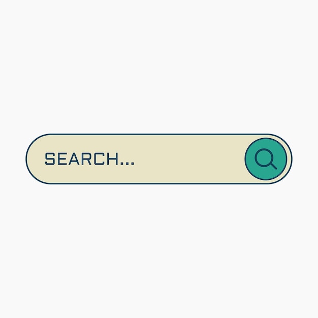 Illustration de la barre de recherche