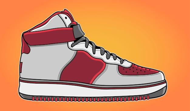 Illustration De Baskets De Mode