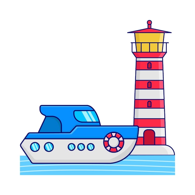 illustration de bateau