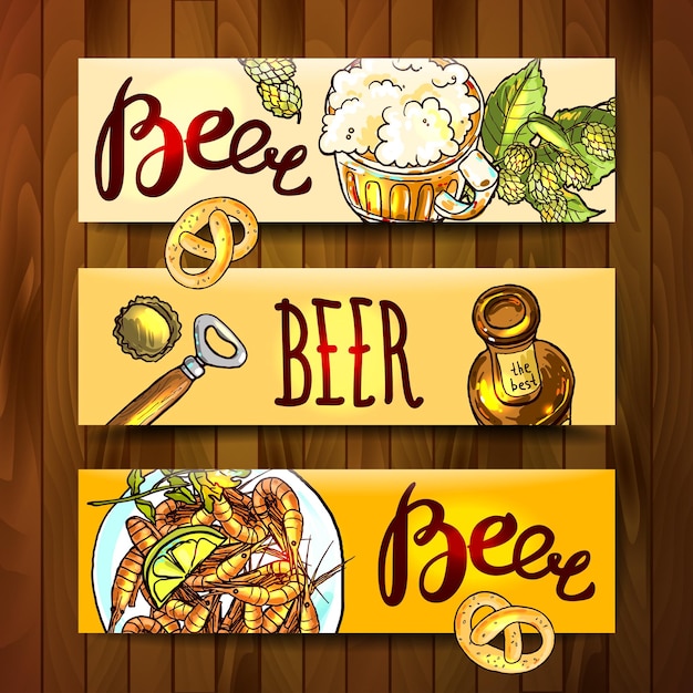 Vecteur illustration de la bière