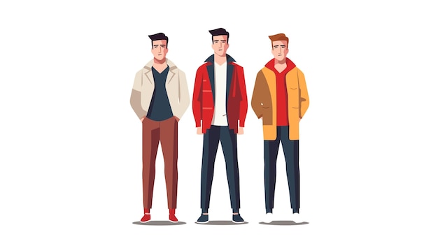 Illustration de caractère d'une personne