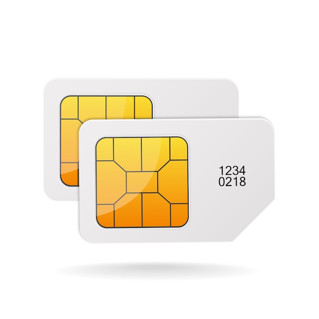 Illustration De La Carte Sim