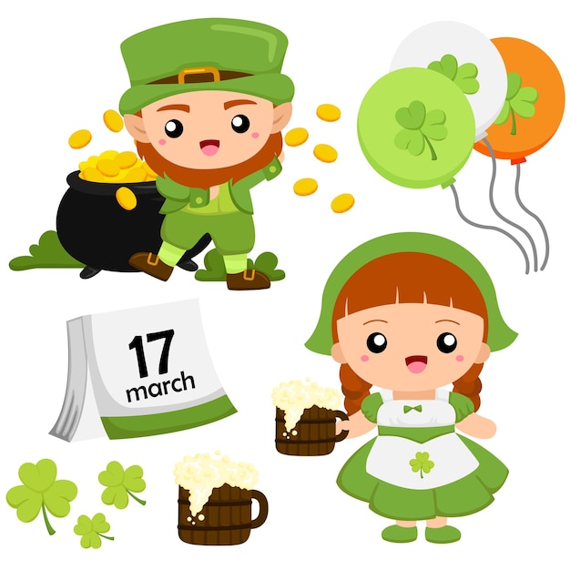 Illustration De La Célébration De La Saint-patrick