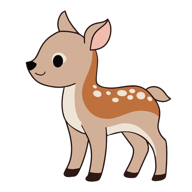 Illustration D'un Cerf Animal