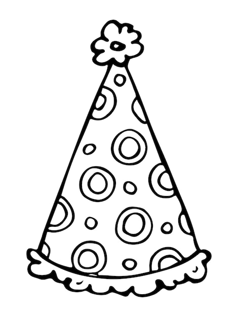 illustration de chapeau d'anniversaire mignon pour l'élément de conception  d'anniversaire d'enfant 12895809 PNG