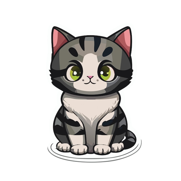 Illustration De Chat Mignon