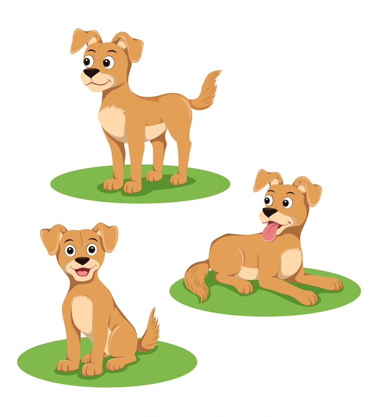 Vecteur illustration de chien
