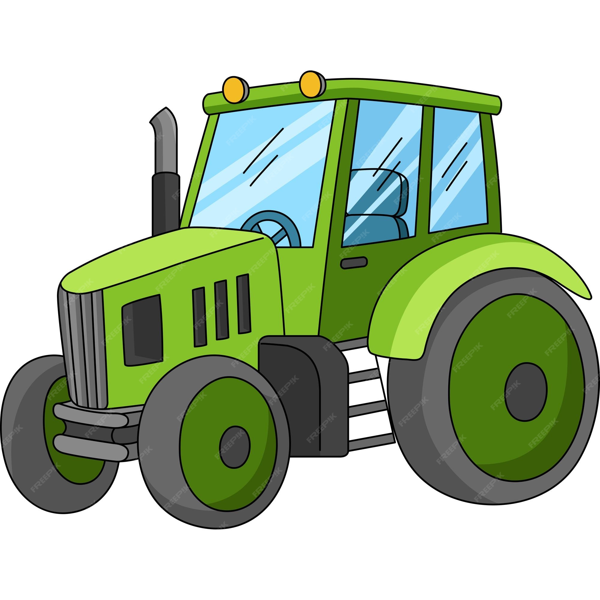 Dessin Tracteur John Deere Couleur Images de Couleur Tracteur – Téléchargement gratuit sur Freepik