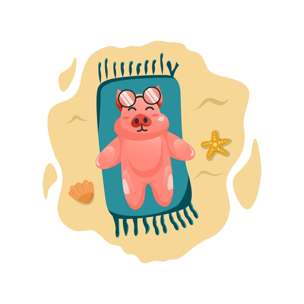 Illustration De Cochon Mignon