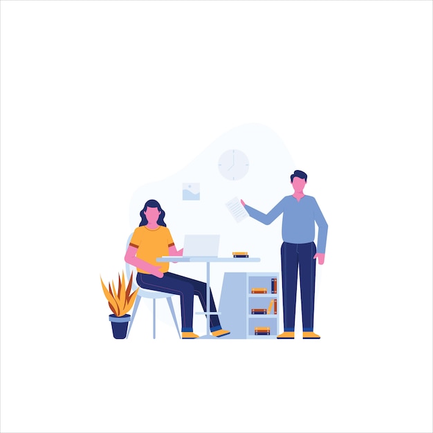 Illustration de concept d'entreprise