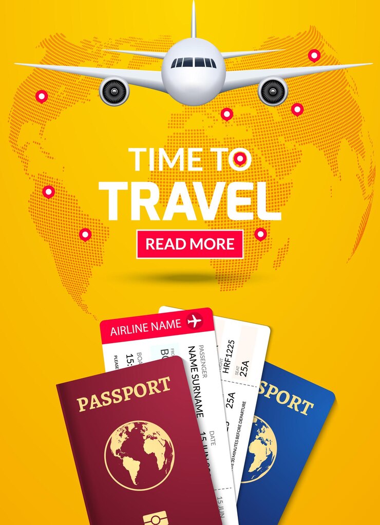 Illustration de concept d'offre de voyage d'affaires de conception de voyage