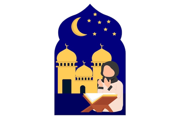 L'illustration De La Conception De L'appartement De Ramadan Kareem