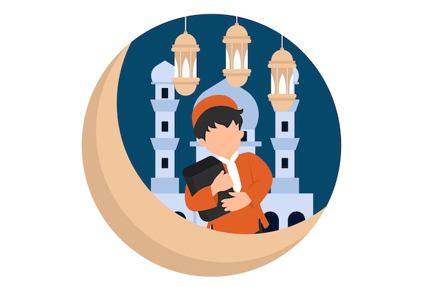 L'illustration De La Conception De L'appartement De Ramadan Kareem