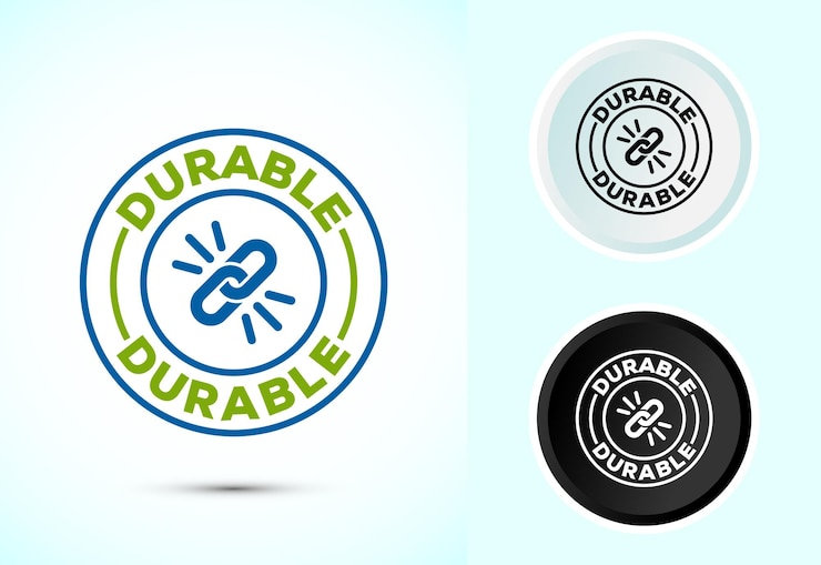 Vecteur illustration de conception d'icône durable insigne de logo durable pour l'élément de conception du produit