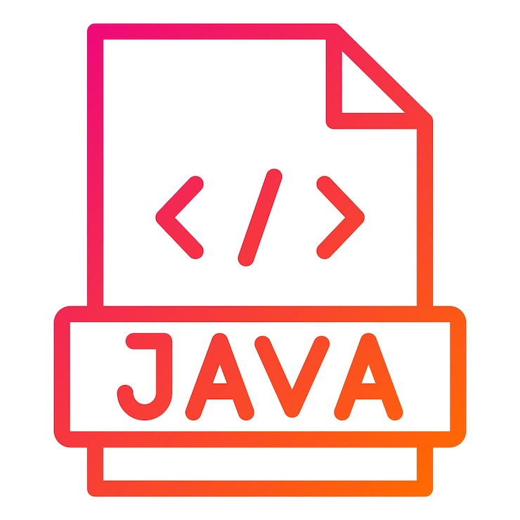 Vecteur illustration de la conception de l'icône vectorielle java
