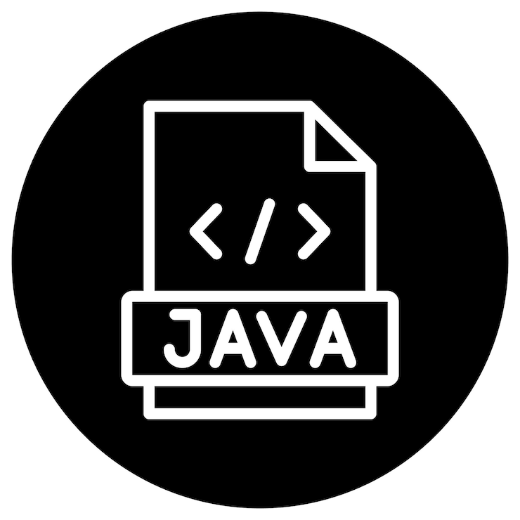 Vecteur illustration de la conception de l'icône vectorielle java