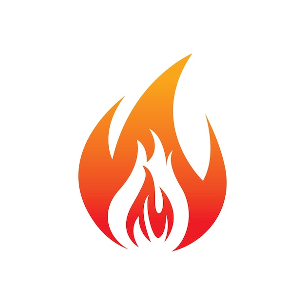 Illustration De Conception De Logo De Feu Et Symbole De Feu