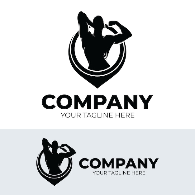 Illustration De Conception De Logo De Gym Et De Fitness