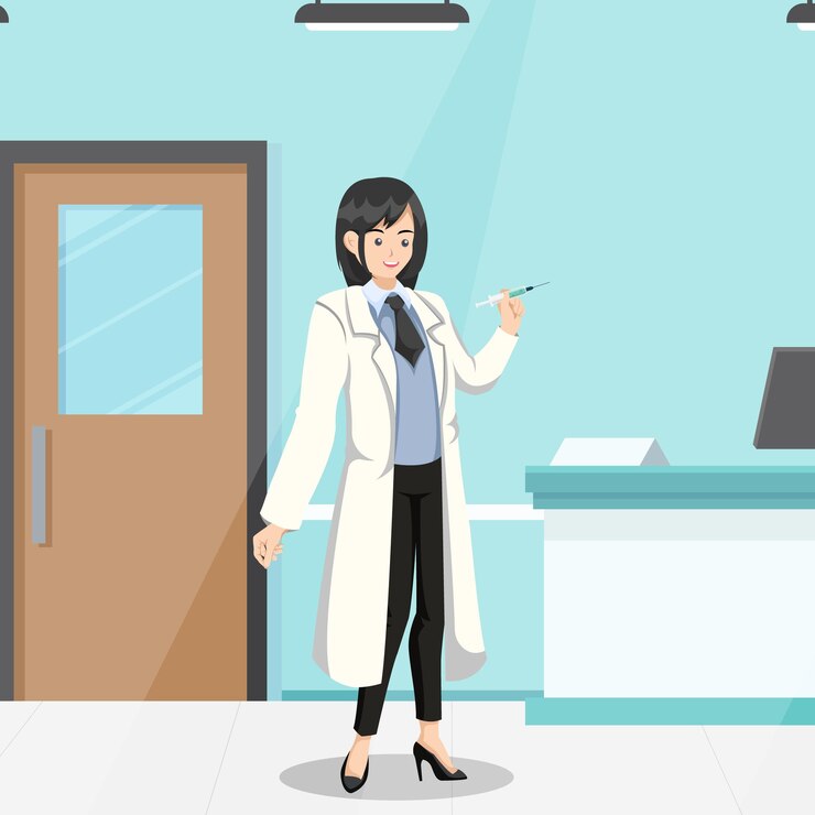 Vecteur illustration de la conception médicale et des soins de santé