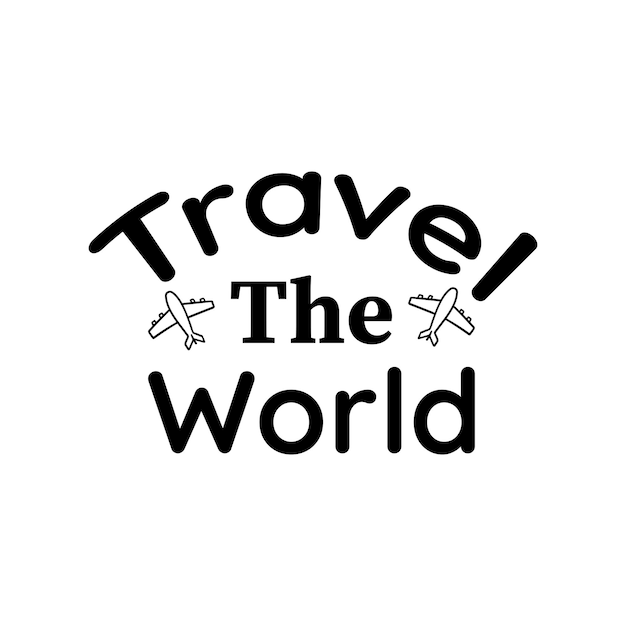 illustration de conception de t-shirt de voyage