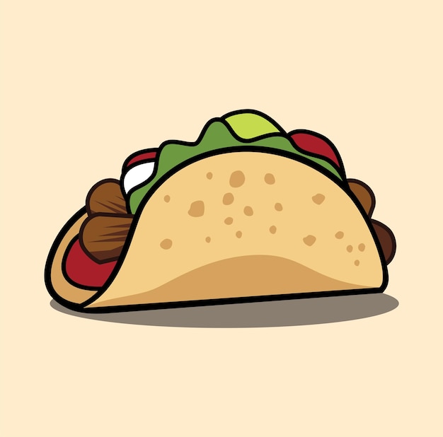 Illustration De Conception De Tacos