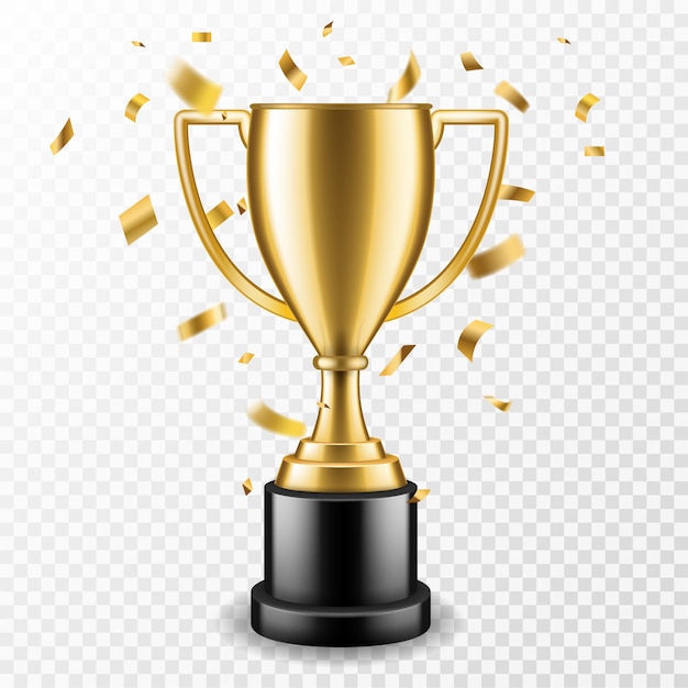 Illustration de la coupe du trophée
